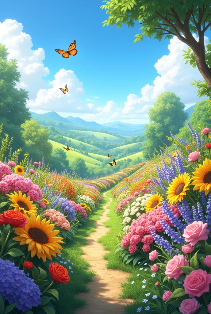 Flower garden