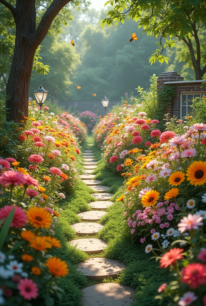 Flower garden 