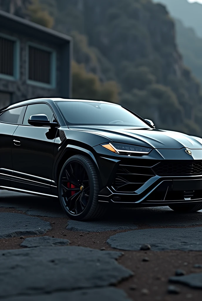 Generate Lamborghin uras black