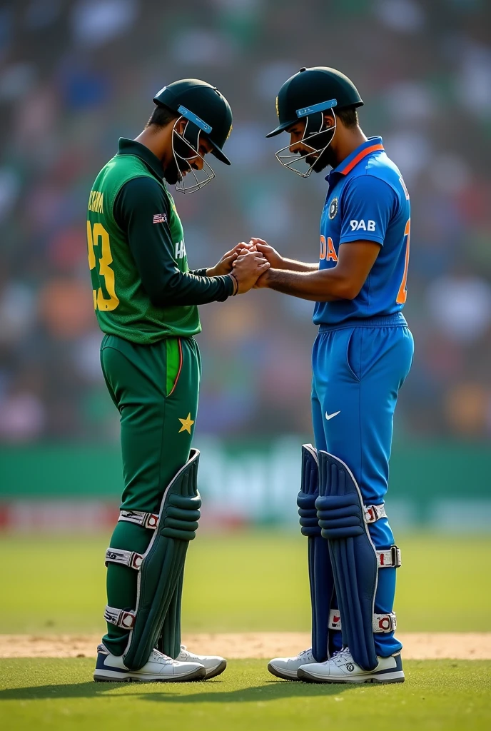 Babar Azam touching kohli feet