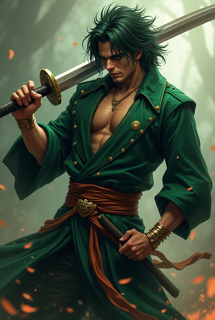 Zoro killing Lufy