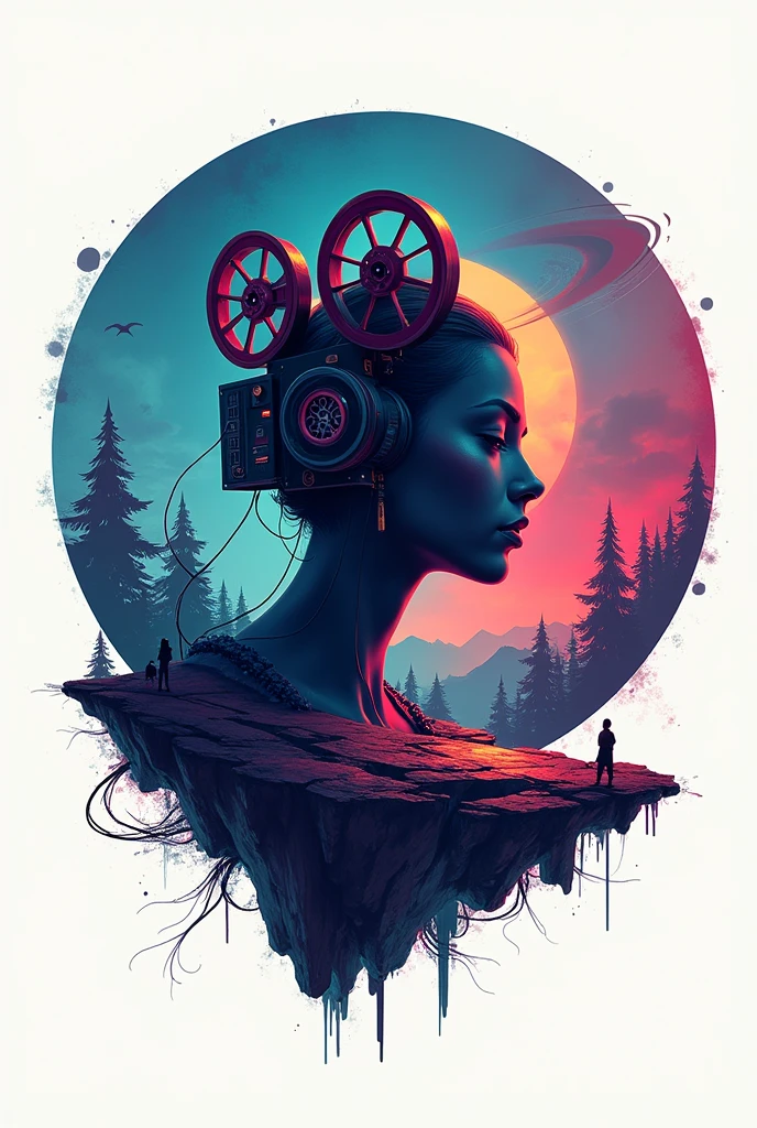 i want to creat a picture for movie explaire channel logo