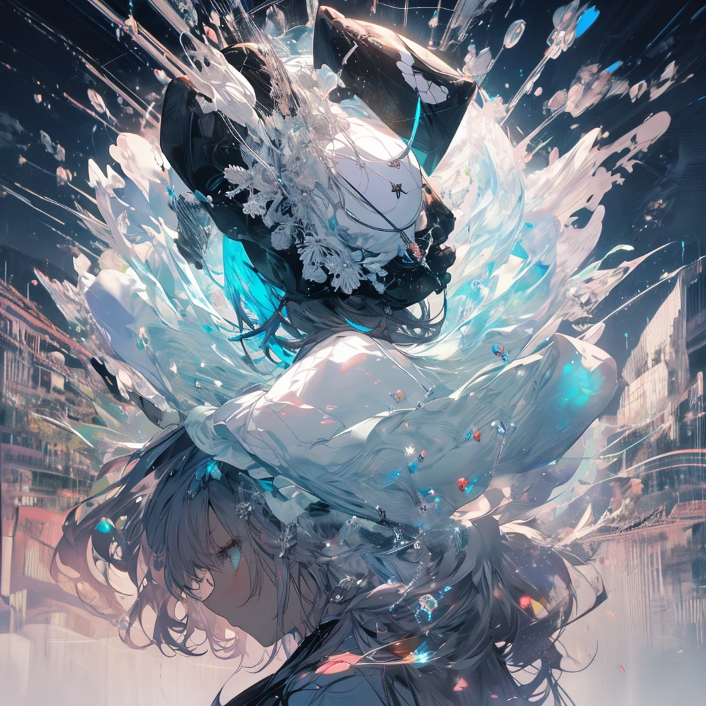 dancegirl,wearingcap,White jacket,high quality,high resolution,1girl,masterpiece,fullbody,8k,silverhair,solo
