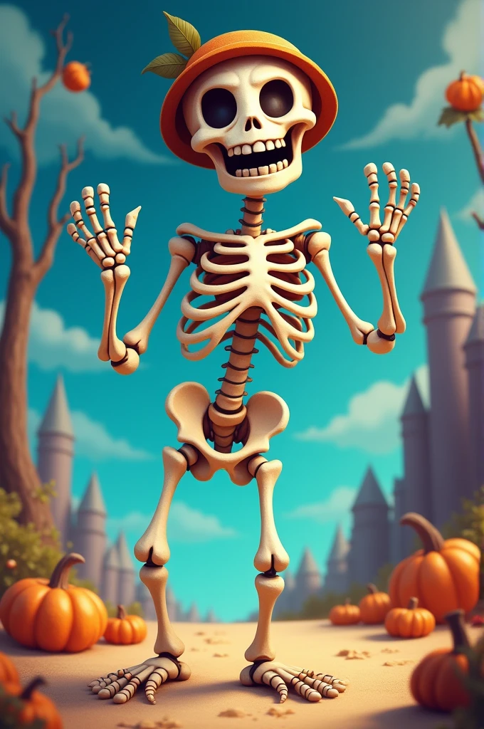 Funny skeleton