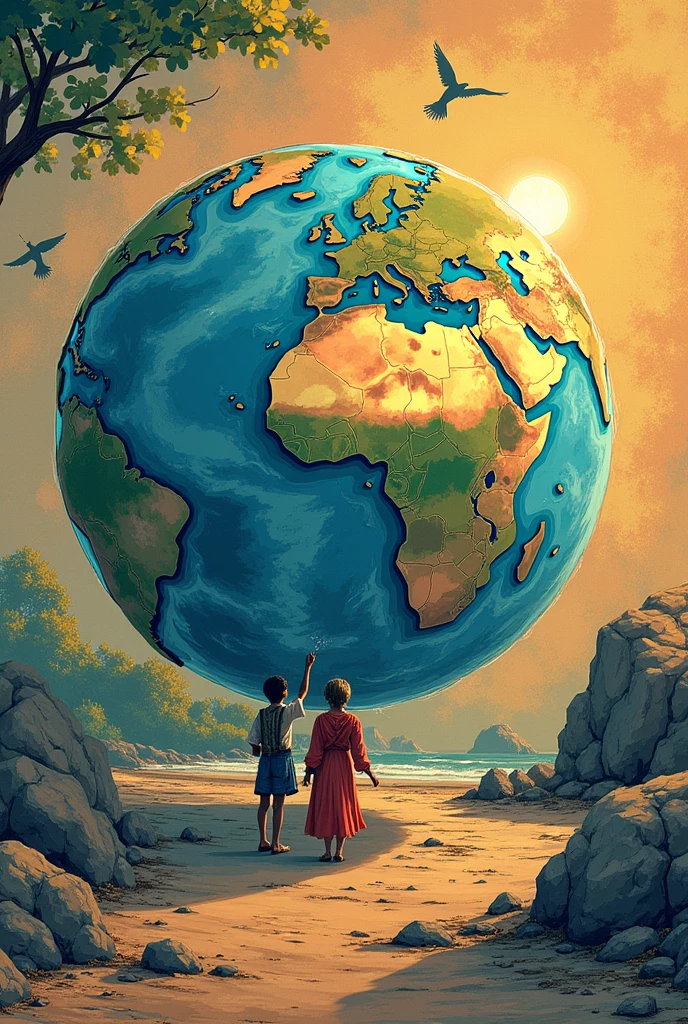 Comics　Air conditioning　erase　Holding the Earth　