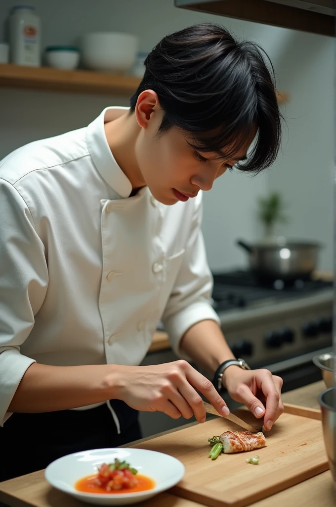 Namjoon cooking