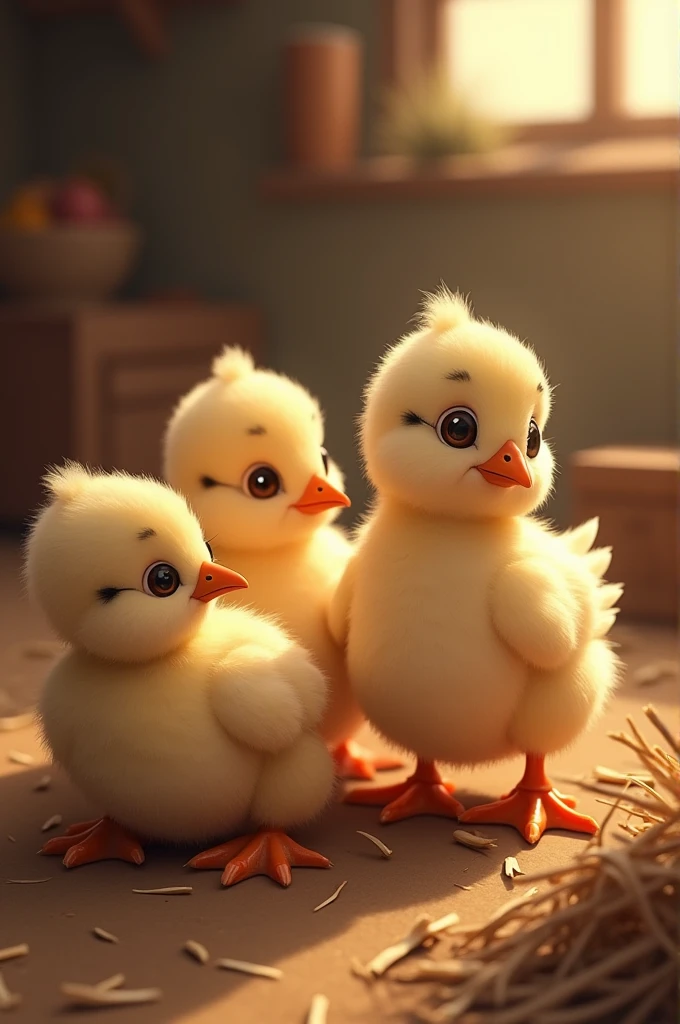 Brahma chicks