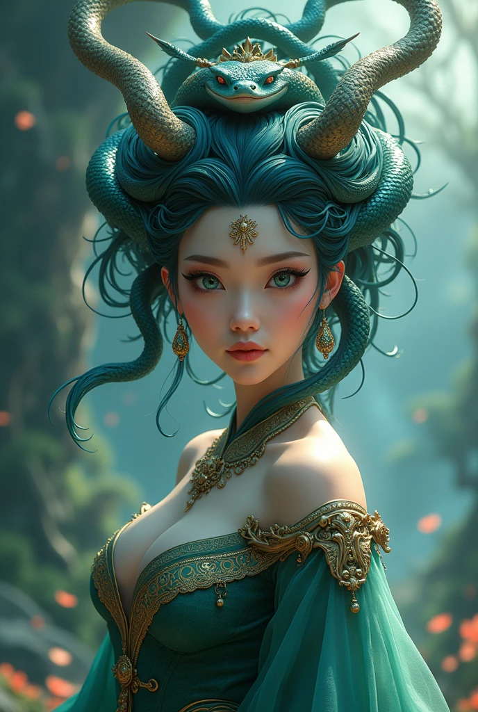 Donghua
Queen medusa (cai lin)