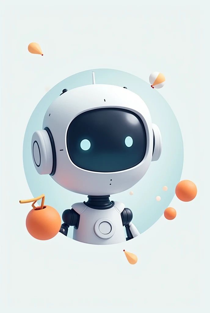 I made a bot that creates invitations. Make a profile picture for this bot. It should be very cool. It will create invitations. The colors should be simple. Telegram bot and IT should be compatible.