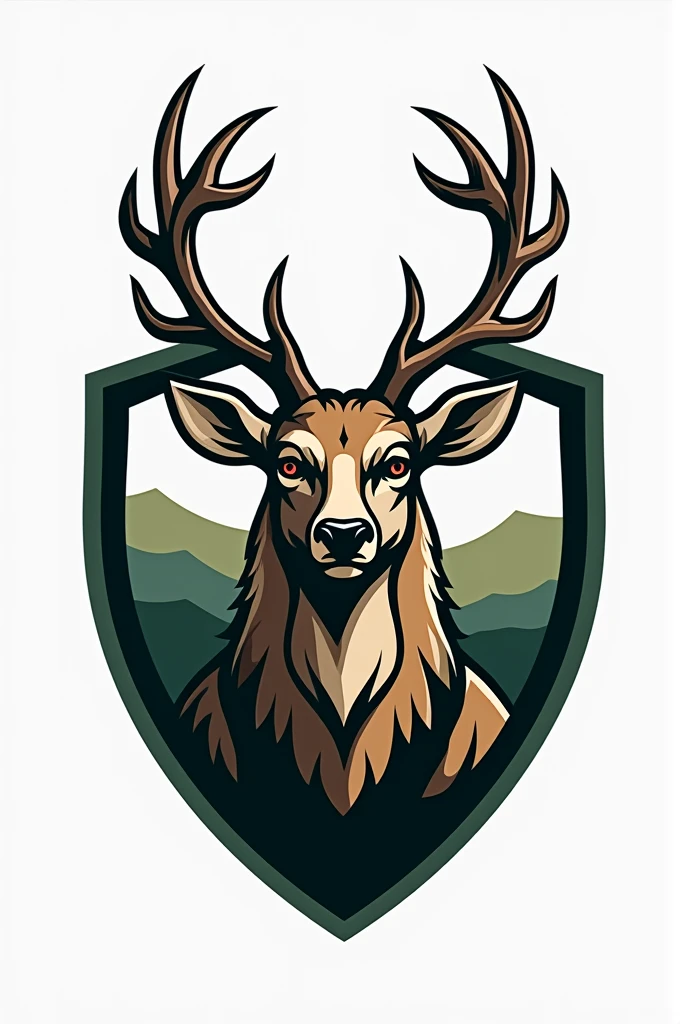 Can you edit me the PBS Orions football club logo with a deer head?