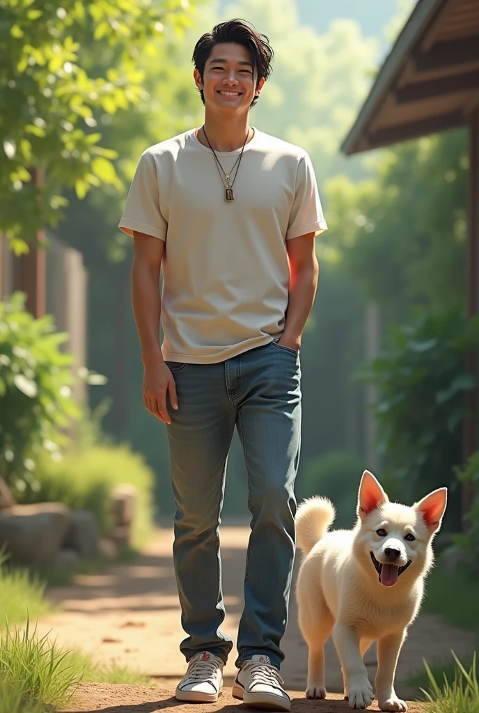 Shohei Otani likes casual clothes and dogs