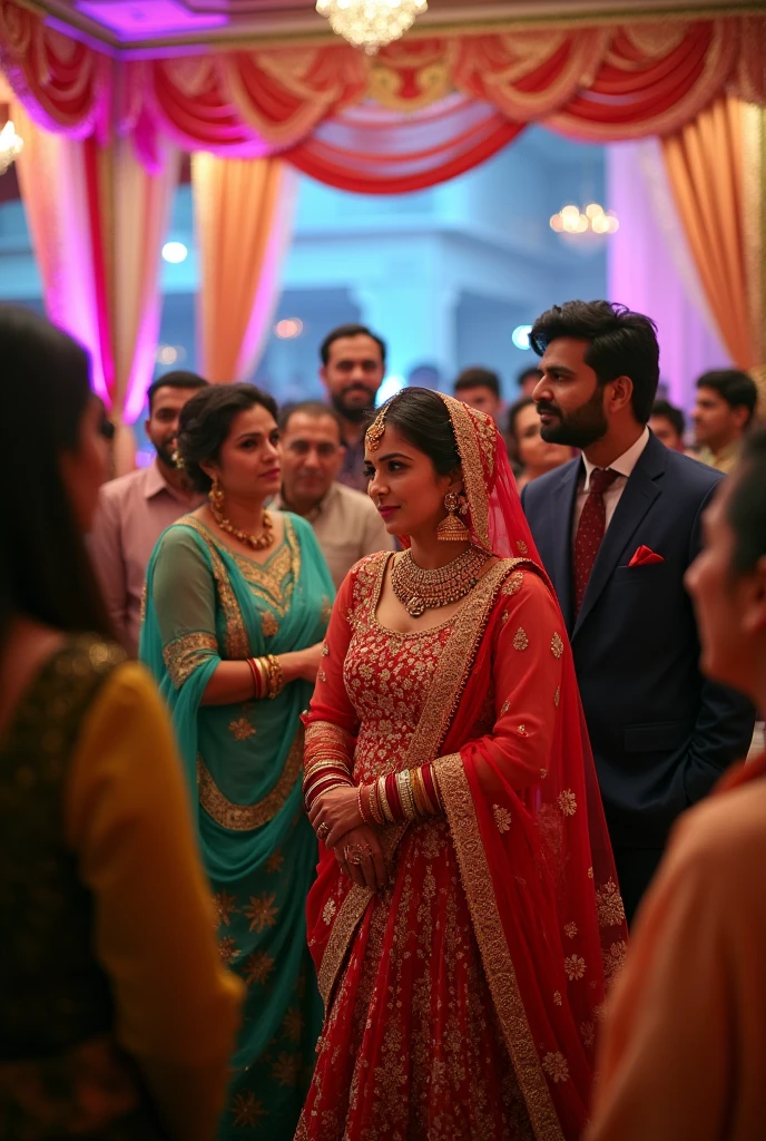 candid shots of Pakistani wedding indoor