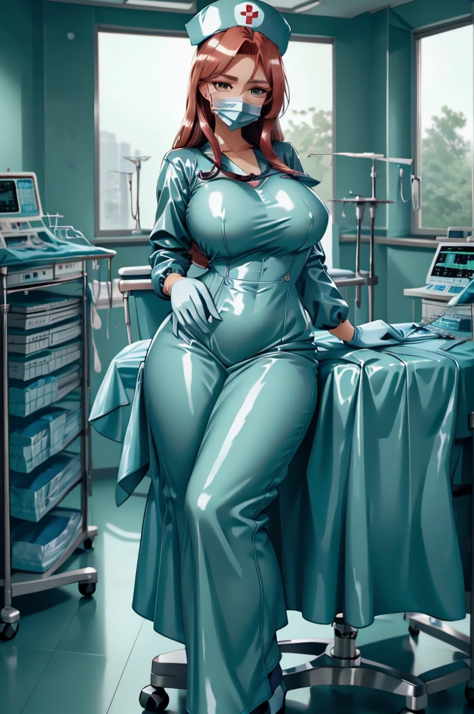 nurse uniform,hospital, latex nurse suit,nurses,busty,elbow gloves,labcoat,auburn hair woman,red eyes , gigantic ,medical instruments,asian nurse,two nurses,speculum,examination room,oversize ,big ass ,strap on, lay on table ,legs spreaded,giving birth,gyno chair , dentist,Milf,latex,white uniform,oversize breasts