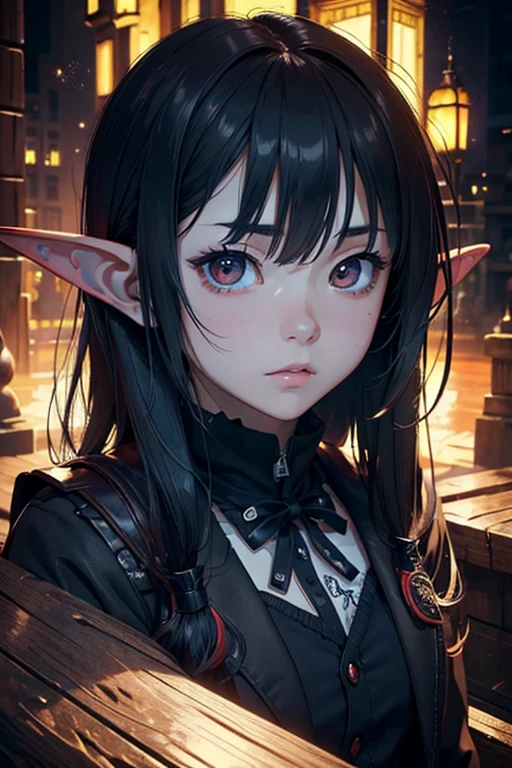 (masterpiece),((ultra-detailed)), (super-resolution),(expressionless), (best quality:1.2), professional photograph, head shot, goblin, monster, hatred, Anime style
