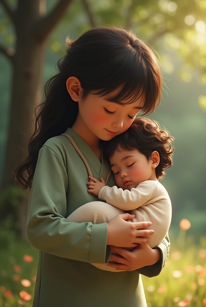 Carrying live sleeping image 