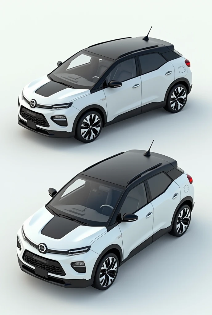 Generates a set of 3D Uber-type cars at different angles 10° 20° 30° 40° 50° 60° 70° 80° 90° 100° 110° 120°