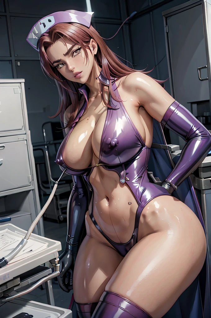 nurse uniform,hospital, latex nurse suit,nurses,busty,elbow gloves,labcoat,auburn hair woman,red eyes , gigantic ,medical instruments,asian nurse,two nurses,speculum,examination room,oversize ,big ass ,strap on, lay on table ,legs spreaded,giving birth,gyno chair , dentist,Milf,latex,white uniform,oversize breasts