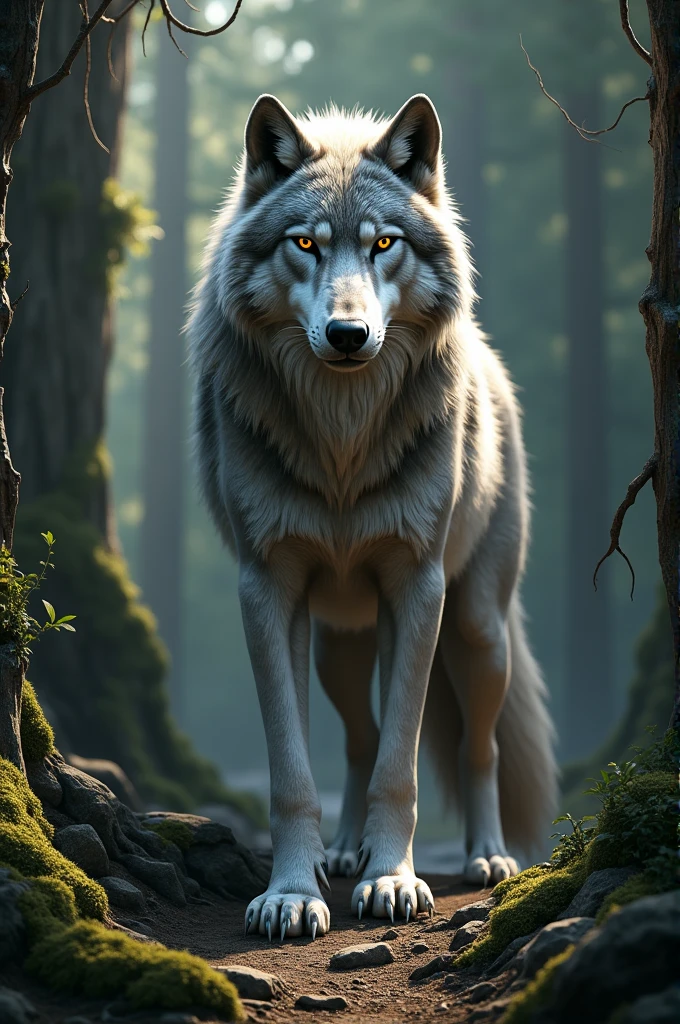 a wolf 