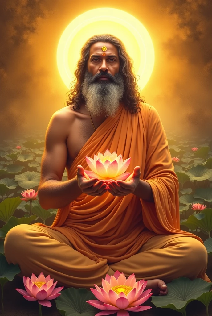 Poster about sundara murthy nayanar in god avatharam with lotus in hands gold back ground
Best of best