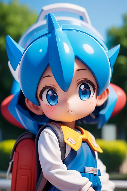 Primary school students ,Young girl,Rockman、Mega Man、