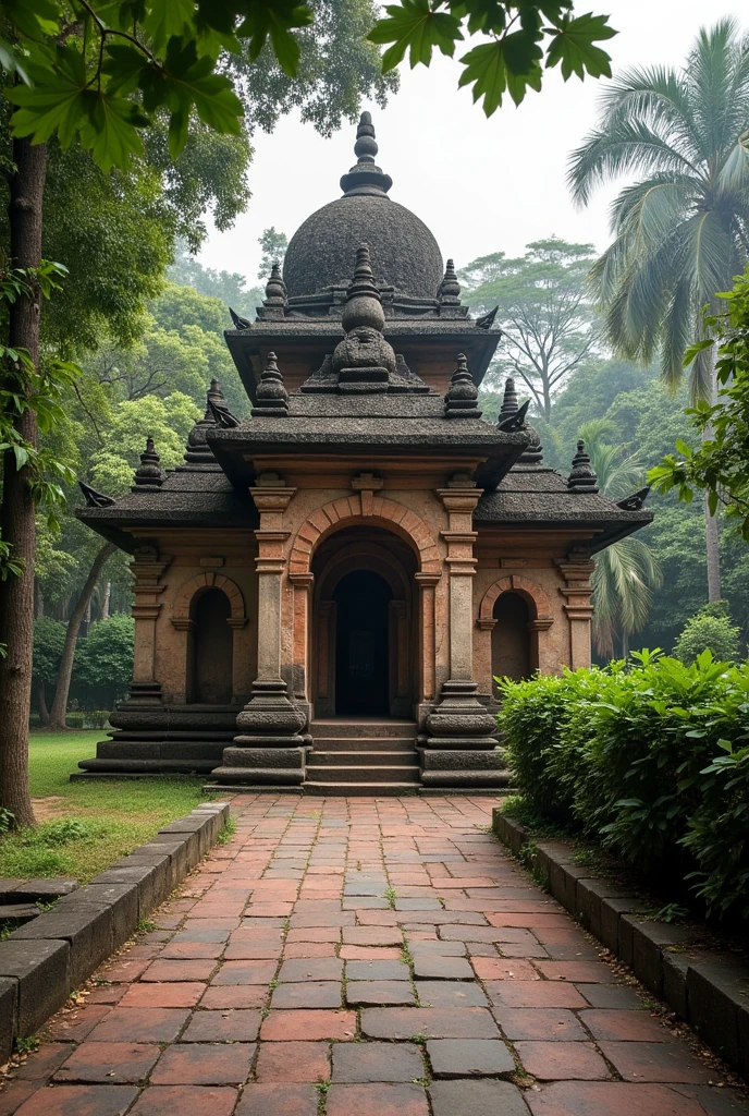 A serene, ancient temple tucked away in a quiet part of the Mumbai city.