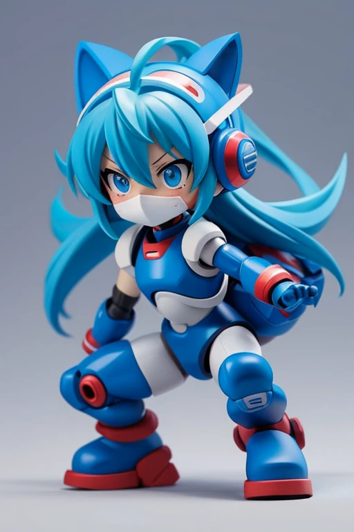 Rockman、Mega Man、Helmetのデザイン,robot,Android, ,Young girl,Simple desigormed Design,Mini Characters,Pitch Resuit,Sentai Hero,Perfect outfit,Yoga Suit,robotジョイント,Plug Suit,Spacesuit,Full body illustration,Helmet,Face masks,フルFace masksをかぶっている、,Sentai Hero、front view