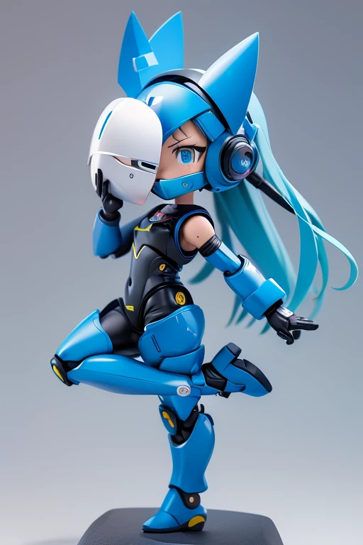 Rockman、Mega Man、Helmetのデザイン,robot,Android,Primary school students ,Young girl,Simple design,Deformed Design,Mini Characters,Pitch Resuit,Sentai Hero,Perfect outfit,Yoga Suit,robotジョイント,Plug Suit,Spacesuit,Full body illustration,Helmet,Face masks,フルFace masksをかぶっている、,Sentai Hero、front view
