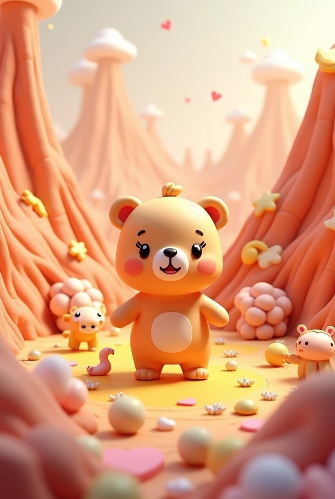 A cartoon crater how representative the baby accessories brand name cuties cub generate a video