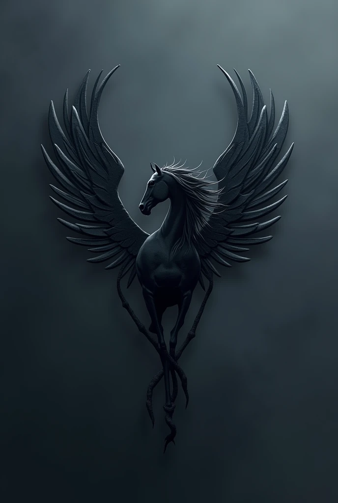Angelic minimalist Horse black and cold colored logo for cool
Acid wash tshirt with the name “Aureoles”