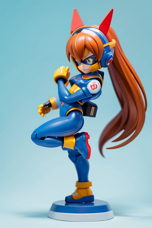 Rockman、Mega Man、Helmetのデザイン,robot,Android,Primary school students ,Young girl,Simple design,Deformed Design,Mini Characters,Pitch Resuit,Sentai Hero,Perfect outfit,Yoga Suit,robotジョイント,Plug Suit,Spacesuit,Full body illustration,Helmet,Face masks,フルFace masksをかぶっている、,Sentai Hero、front view