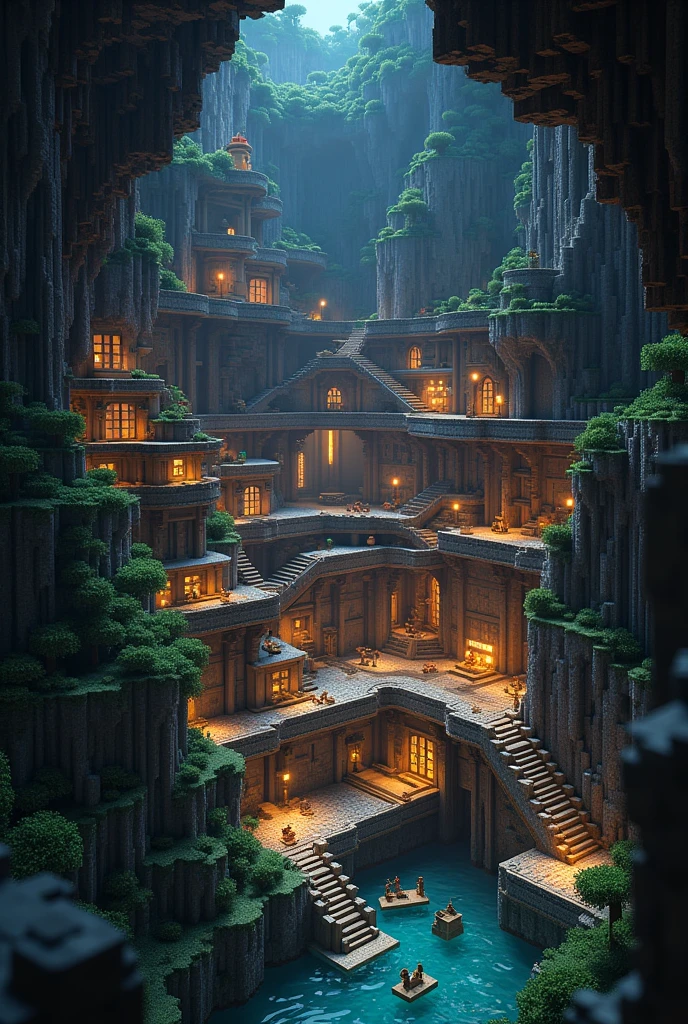 I create under ground base in Minecraft