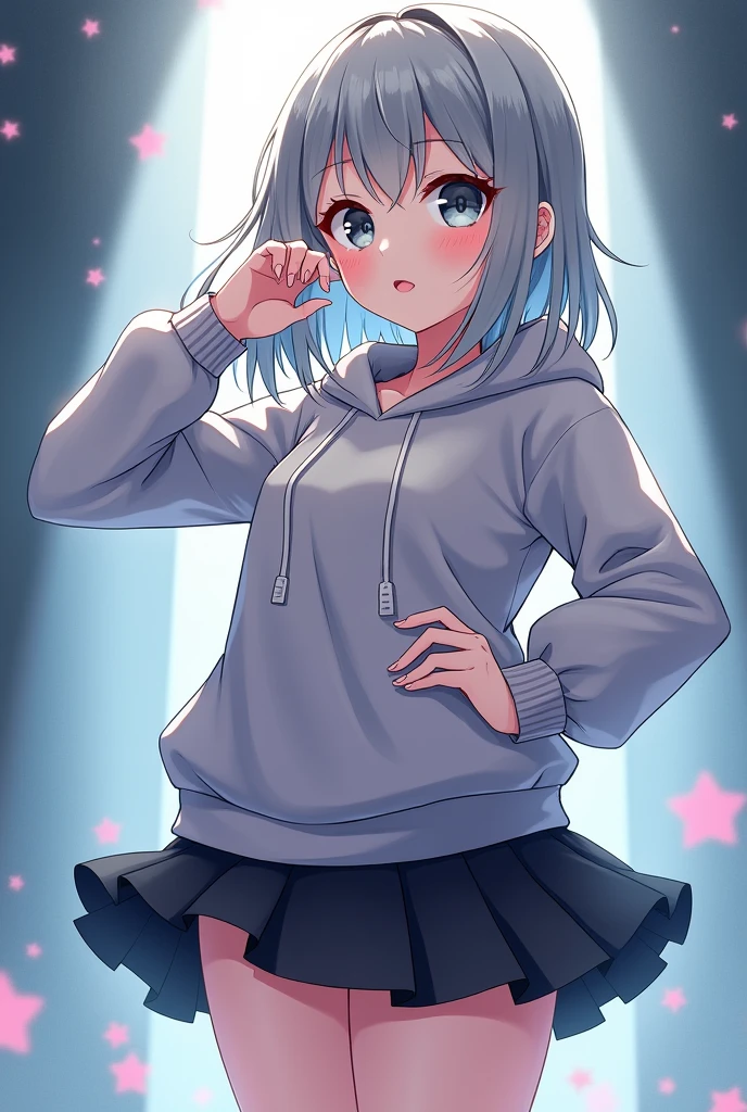 (((Lize Helesta))), {extremely detailed CG unity 16k wallpaper}, {{masterpiece}}, {{{high quality}}}, {{ultra-detailed}}, {high illustration}, (high shadow}, {fan extremely delicate and beautiful}}, {{{dynamic angle}}}, {{{glow white particles}}}, {cinematic light}},highres, original, extremely detailed wallpaper, highres, Ih1, hair_ornament, long hair, ponytail, serafuku, blue shirt, open cardigan, (blue cardigan), sailor collar, (((long sleeves))), blue ribbon, , cowboy shot, standing, outdoors, (((no_pants))), (((white_panties,jyojipan,))), ((Squat -tt-)),navel,white_socks,Loafer,(((Peeing,pee,self_peeing)))
