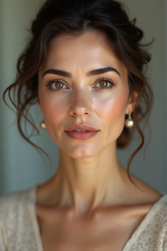 Lady having Little hairs on lips