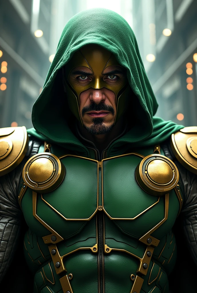 Robert Downey Jr as doctor doom 