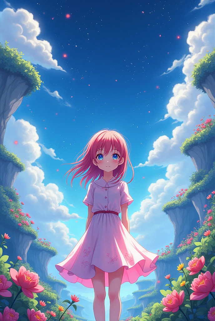 In anime style
