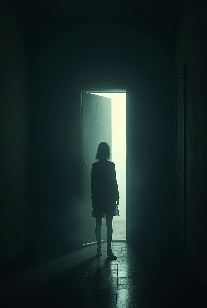 there was no one outside the door horror