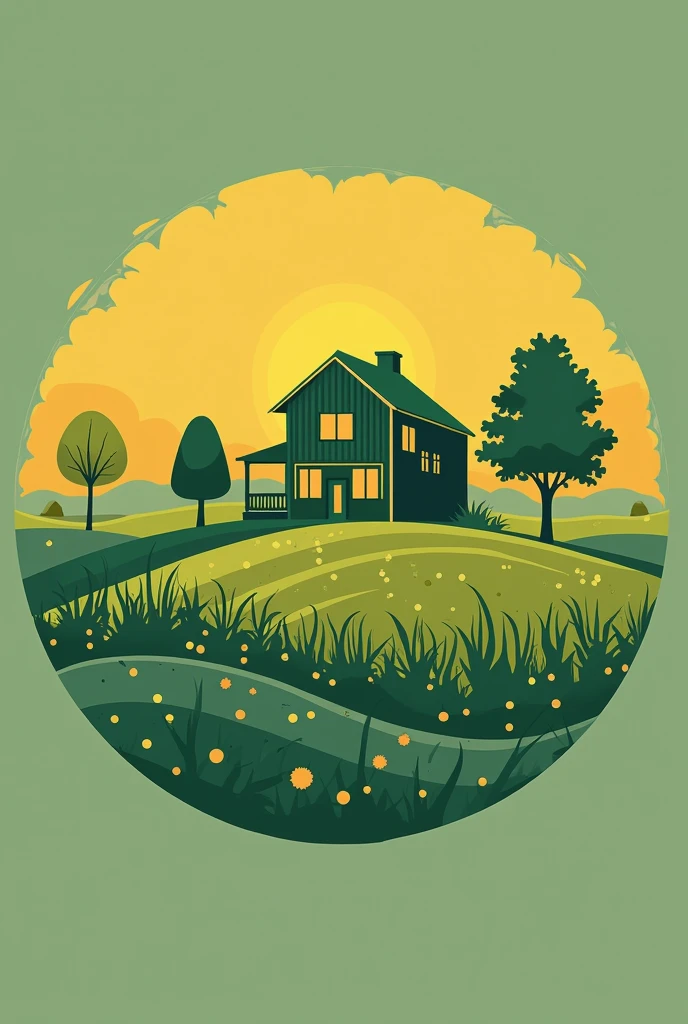 Agriculture logo for pesticides fertilizers store