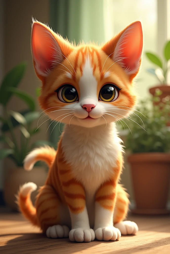 A cat & dog mix