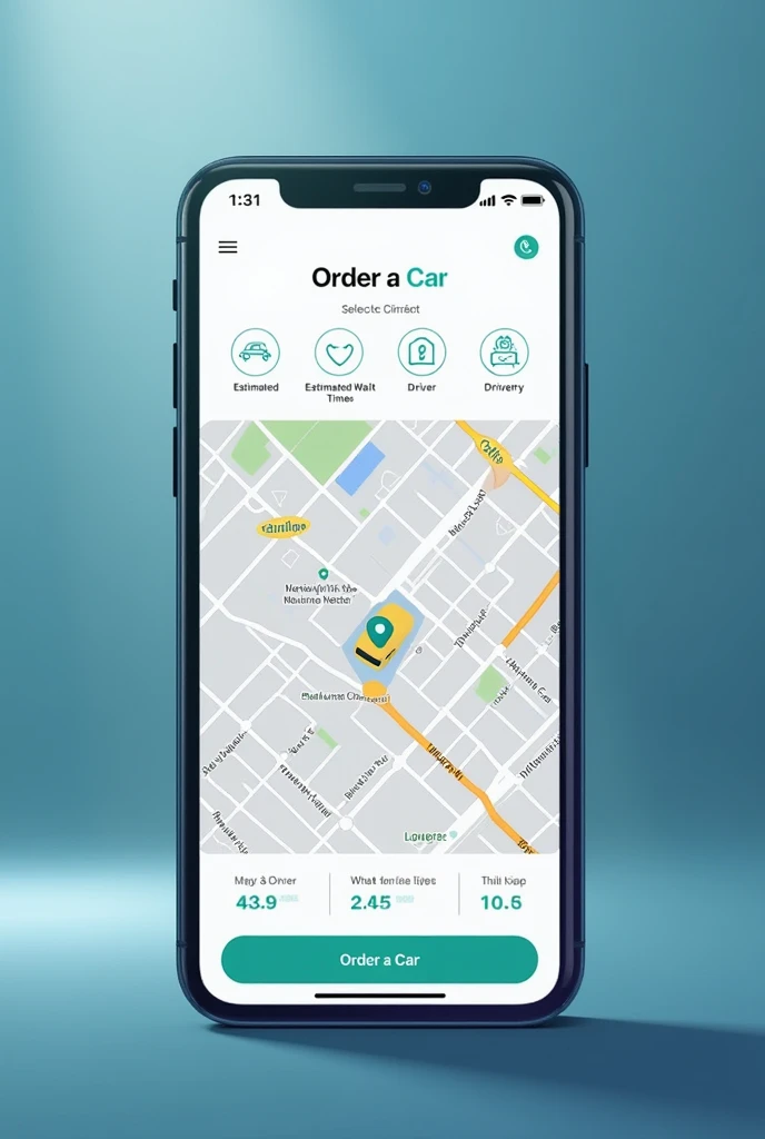 Cabifi screenshot that does not. Let me order a car
