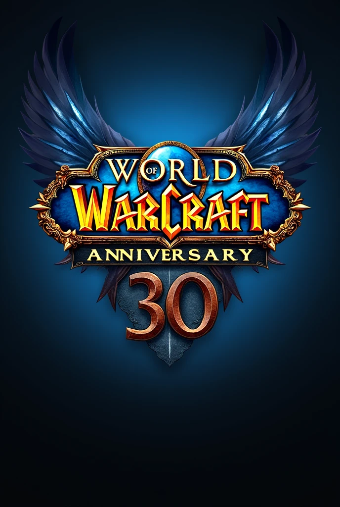 World of Warcraft 30th Anniversary with the text of "Team Solo Wipe"