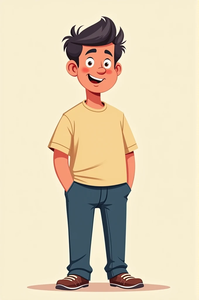 A cartoon image of an ordinary person