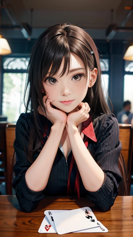 Playing a card game