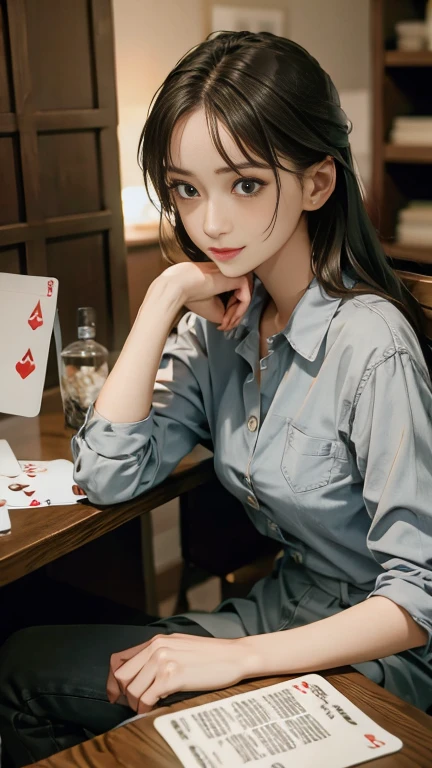 Playing a card game