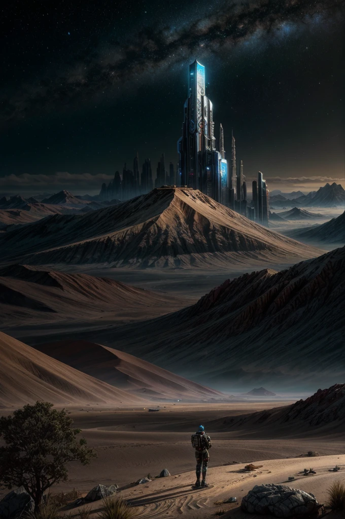 no humans, landscape, oil on matte canvas, sharp details, the expanse scifi spacescape ceres colony, intricate, highly detailed, digital painting, rich color, smooth, sharp focus, illustration, Unreal Engine 5, 8K, art by artgerm and greg rutkowski and alphonse mucha