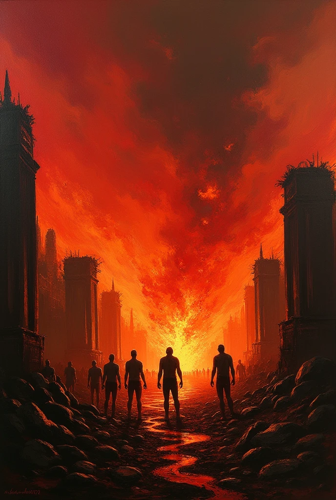 blazing fire which is fueled by "men and stones." It is thus often called "hell-fire." "...fear the Fire whose fuel is men and stones