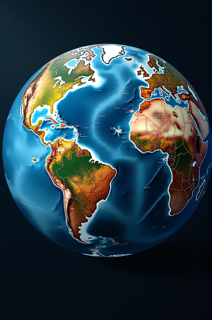 Global Tectonic Map full