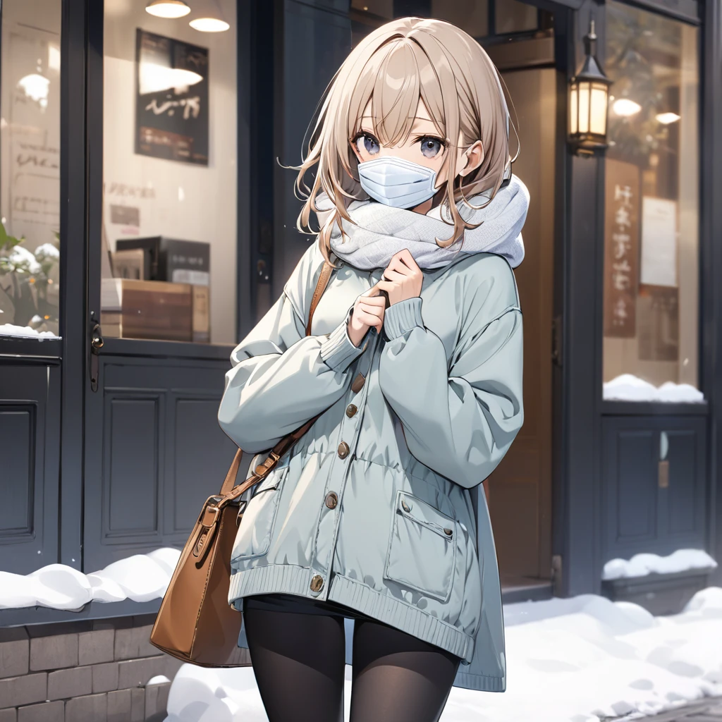 low length, Small breasts, Cold Mask, Casual clothing