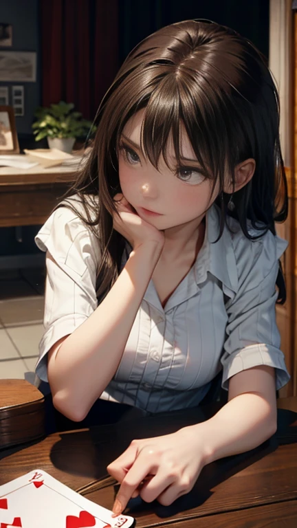 Playing a card game