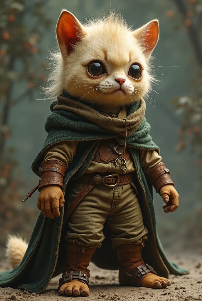 Make me a wise creature with old clothes but style