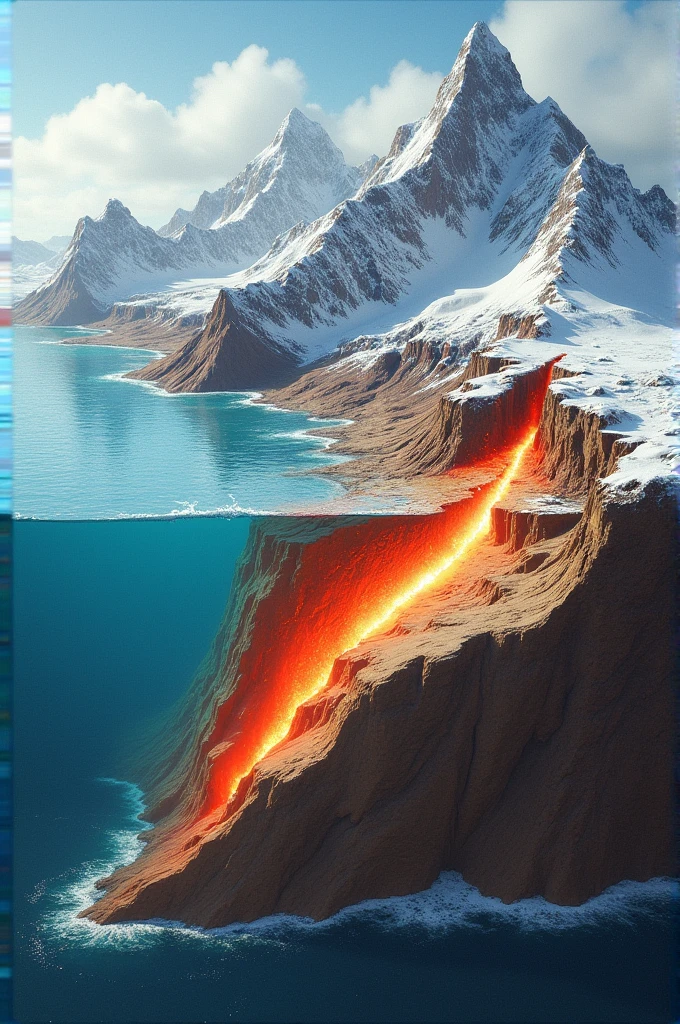 The subduction zone diagram shows the oceanic plate sliding beneath the continental plate, with a trench at the subduction point, a volcano forming above the continental plate, and an earthquake zone along the subduction path.